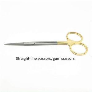 Outils dentaires de qualité Instruments médicaux en acier inoxydable ciseaux chirurgicaux infirmière ciseaux étudiant soins infirmiers traumatologie ciseaux - Product Image 4