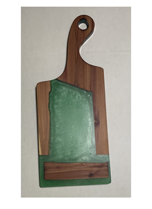 Tabla de cortar queso de resina rosa y madera de haya de cocina de alta calidad increíble uso en restaurante al por mayor - Product Image 5
