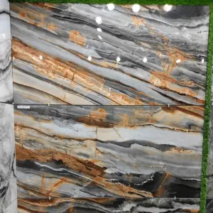 Azulejos de decoración para exteriores de superficie especial modelo Evergreen para baños públicos. - Product Image 1