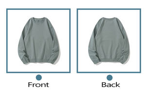 Sudaderas holgadas de algodón de manga larga con cuello redondo para hombre - Product Image 6