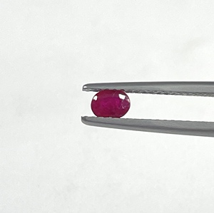 Rubí Africano de la Mejor Calidad, 100% Natural, Calibrado, Tamaño 3.5-4.5mm, Corte Ovalado en Forma de Pera, Color Rojo Rosado, Gema Suelta para Joyería - Product Image 3