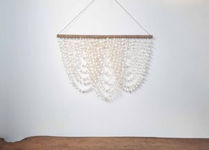 Belle tenture murale cousue à la main avec motif d'éléphant Tapisserie en bois de coton faite à la main pour les festivals et la décoration intérieure - Product Image 2