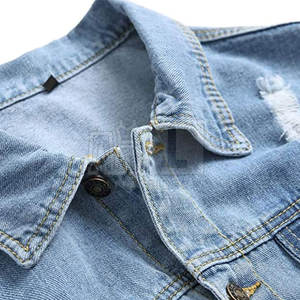 Hot Selling Premium Quality Wholesale <b>Men</b> <b>Jeans</b> <b>Jacket</b> Breathable Comfortable <b>Men</b> <b>Jeans</b> <b>Jacket</b> For Online Sale - Product Image 3