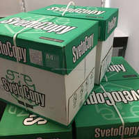 Svetocopy A4 Tamaño 80g Papel Bond Ligero para Copiar e Imprimir 70g Peso Empaquetado en Cartón
