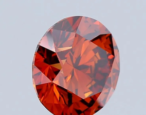 พลอยสังเคราะห์ VVS2สำหรับห้องปฏิบัติการ CVD ได้รับการรับรองจาก2.39ct หรูหราสีส้มแฟนซี - Product Image 5