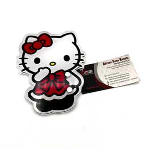 Durable Noël Hiver Automne Kitty Lash Tile Acrylique Beauté Outil En Gros Logo Personnalisé Impression OEM Service - Product Image 2