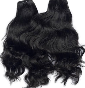 10 pulgadas 100% Original HD estilo ondulado Natural encaje directo de la India 30 pulgadas extensiones de cabello humano Remy indio crudo 3 paquetes - Product Image 4