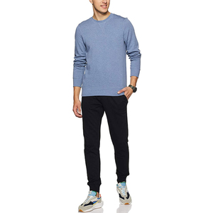 Sweatshirts pour hommes tendance pour le printemps et l'automne, vêtements décontractés, sweat-shirts à col rond de couleur unie pour hommes - Product Image 3