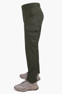 Pantalones Tácticos Negros Cómodos y Flexibles Estilo Casual Cintura Media Lavado Oscuro Múltiples Bolsillos Utilitarios Envío Rápido Hecho en Turquía - Product Image 2