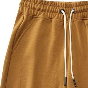 Pantalones cortos de lana para hombre con logotipo personalizado, pantalones cortos de gimnasio, mezcla de algodón, ropa deportiva, pantalones cortos para hombre al por mayor de fábrica OEM - Product Image 6