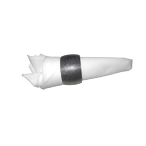 Attractive Looking Home & Hotel Catering Used Customized Rounded Shape Crystal <b>Beads</b> Design Tissue Holder Napkin Ring For Home - Product Image 6