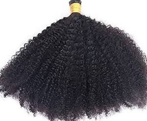 Extensions de cheveux crus de temple bouclé profond pur cheveux raides vierges Remy dessinés simples 100g cheveux crus non transformés de fournisseurs de l'Inde - Product Image 6