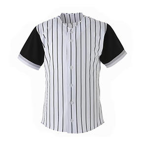 <b>Vinyl</b> Printed Baseball Jersey Bold Colors Streetwear Appeal - Product Image 2