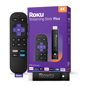 Nouvelle clé de streaming 4K et HDR avec télécommande vocale - Accès gratuit et en direct à la télévision : Connectivité Wi-Fi - Product Image 1