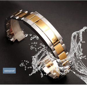 Correa para Reloj Sub GMT de Acero Inoxidable, Brazalete para <span class=keywords><strong>Rolx</strong></span> Submariner, Correa para Daytona Jubilee, Banda de Reloj de 20 mm - Product Image 5