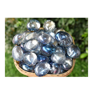 Piedras caídas de labradorita de cuarzo Aura para uso de curación y bienestar más vendidas de calidad superior del fabricante indio - Product Image 1