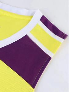 Ensemble de maillots de basket-ball Logo personnalisé Séchage rapide Respirant Vêtements de sport Polyester Uniforme pour l'entraînement d'équipe Jeu OEM ODM - Product Image 3