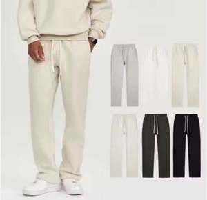 2025 vente en gros nouvelle couleur unie hommes pantalons de survêtement haute qualité Joggers Fitness vêtements de sport décontracté Streetwear pantalons décontractés Gym hommes - Product Image 4