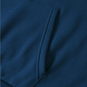 เสื้อฮู้ดผ้าคอตตอนผสมสีพื้นสำหรับผู้ชายเสื้อมีฮู้ดสำหรับฤดูหนาวผ้าฝรั่งเศสผ้าเทอร์รี่พิมพ์โลโก้ตามสั่ง - Product Image 5