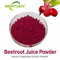Poudre de jus de betterave, extrait naturel de betterave rouge, qualité alimentaire, extrait végétal pour boissons, pâtisserie et colorant alimentaire