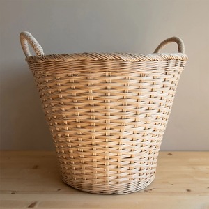 Panier de sol ovale tissé à la main, fait main, écologique, en rotin naturel, moderne, multifonctionnel, Artex Green Earth, fabriqué au Vietnam - Product Image 1
