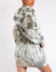 เสื้อฮู้ดดี้ผูกทรงโอเวอร์ไซส์แบบสวมหัวมีฮู้ดสำหรับผู้หญิงระบายอากาศได้ดีปักโลโก้ได้ตามต้องการ - Product Image 4