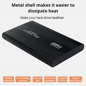 제조업체-4TB HD 하드 드라이브 SSD HDD 인클로저 박스 캐디를위한 2.5 SATA to USB 3.0 어댑터 케이스