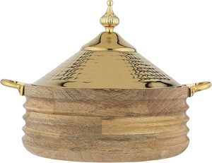 Boîte à Roti Traditionnelle en Bois de Qualité Supérieure, Contenant à Chapati Multifonctionnel Personnalisé, Idéal pour la Cuisine Quotidienne à Domicile - Product Image 2
