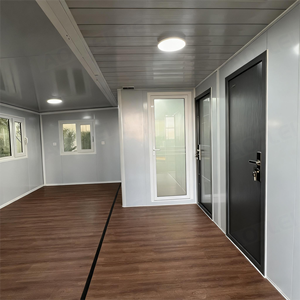 La casa contenedor extendida de ala doble de 2 dormitorios de 20 pies de Venta caliente se puede utilizar como dormitorio u oficina de un trabajador - Product Image 4