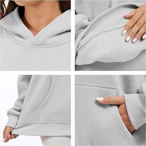 Sweat à capuche mode simple pour femmes Sweat à capuche zippé confort élégant pour femmes - Product Image 5