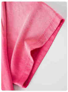 T-shirt pour homme en coton 100% tricoté, design personnalisé, effet délavé, vente en gros, qualité supérieure, prix abordable - Product Image 3