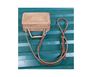 Sac en rotin classique du Vietnam Sac à main tissé à la main écologique pour un look minimaliste élégant et durable-Sac en rotin - Product Image 6