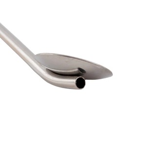 Cuillère à cocktail en acier inoxydable de qualité supérieure, bol lisse, durable, sans rouille, élégant outil de bar pour les boissons, le café et le mélange - Product Image 3