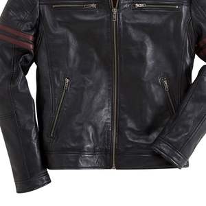 Chaquetas de Cuero para Motociclismo de Diseño Moderno y Calidad Premium con Protección Completa y Bordados Frontales Personalizados - Product Image 3