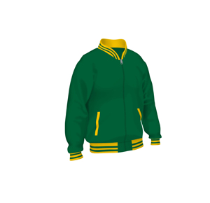 Chaqueta Bomber Varsity de Lana de Invierno, Estilo Universitario, Deportiva, Cortavientos, con Bordado Personalizado para Hombre - Product Image 2