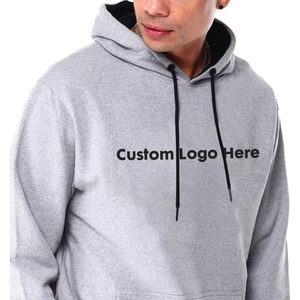 2025เสื้อฮู้ดแขนยาวมีเชือกรูดของผู้ชายเสื้อมีฮู้ดผ้าคอตตอนทรงสลิมฟิตเสื้อมีฮู้ดแบบสวมหัวสำหรับฤดูหนาวโลโก้ตามสั่ง - Product Image 6