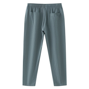 Pantalones Casuales de Lona con Cordón en la Cintura, Ideales para Deportes al Aire Libre, Entrenamiento, Cómodos y Fáciles de Usar - Product Image 2