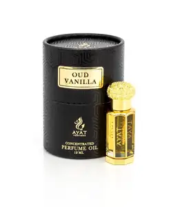 Nước hoa dầu Oud Vanilla 12ml (Bộ sưu tập Tola) bởi ayat Nước hoa Arabic dầu nước hoa attar Oud hương thơm của