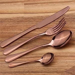 Juego de Cubiertos de Cuchara de Acero Inoxidable, Cubiertos de Lujo, Tenedor, Cuchillo, Vajilla PARA EL Hogar, Hotel, Restaurante, Cocina - Product Image 6