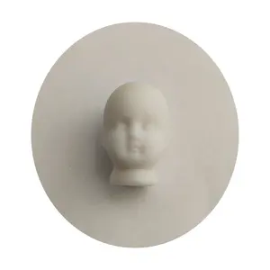 Doll making porcelain blanks (little baby head) 2cm size wholesale from manufacturer hand-made doll parts for sale
