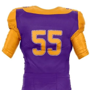 Meilleures ventes Uniforme de football américain pour jeunes Conception personnalisée Vêtements d'équipe de haute qualité avec fonction grande taille Prix bon marché - Product Image 4