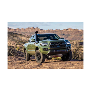 TACOMA DOBLE CABINA LIMITED 2020 USADA EN BUEN ESTADO, 3.5L GASOLINA Turbo FWD, Cuero Oscuro, R18, en Venta - Product Image 6