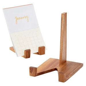 ชั้นวางจานไม้แบบวางจานทำจากไม้ที่วางจานแบบวางบนโต๊ะทำด้วยมือ - Product Image 4