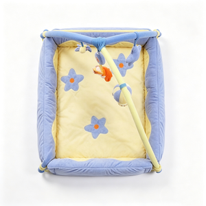 Tapis de jeu pour bébé personnalisé, tapis d'éveil licorne pour bébé, tapis de jeu pour nouveau-né avec jouets en peluche suspendus - Product Image 3