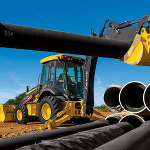 Johnn Deere 410L retroexcavadora cargadora usada rueda John Deere retroexcavadora cargadora máquinas de construcción para la venta - Product Image 2