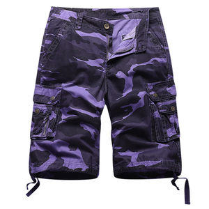 Pantalones cortos Cargo tácticos de compresión personalizados para hombre, Jogger de verano con ajuste holgado, estilo informal con múltiples bolsillos, servicio OEM personalizable - Product Image 1