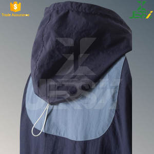 Active Performance Comfort Chaqueta cortavientos de otoño Poliéster transpirable XL Ajuste estándar Tapeta con cremallera Elegante Tri-Tonal - Product Image 2