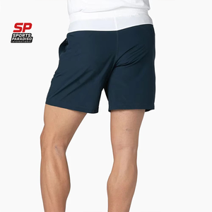 2025 derniers shorts pour hommes de Style haute rue personnalisés 100% coton taille élastique fermeture mi-taille tenue décontracté léger - Product Image 2