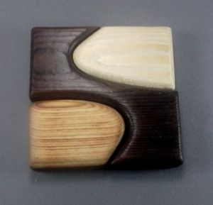 Dessous de verre uniques en bois époxy de qualité supérieure pour boisson thé café trous sous-verres en résine en bois gratuits prix les moins chers - Product Image 3