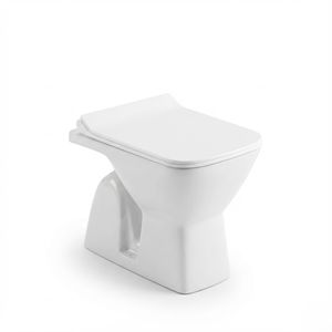 WC moderne en céramique deux pièces à fermeture lente pour villas, salles de bains, chambres, sous-sols, salons, cuisines extérieures - Product Image 1